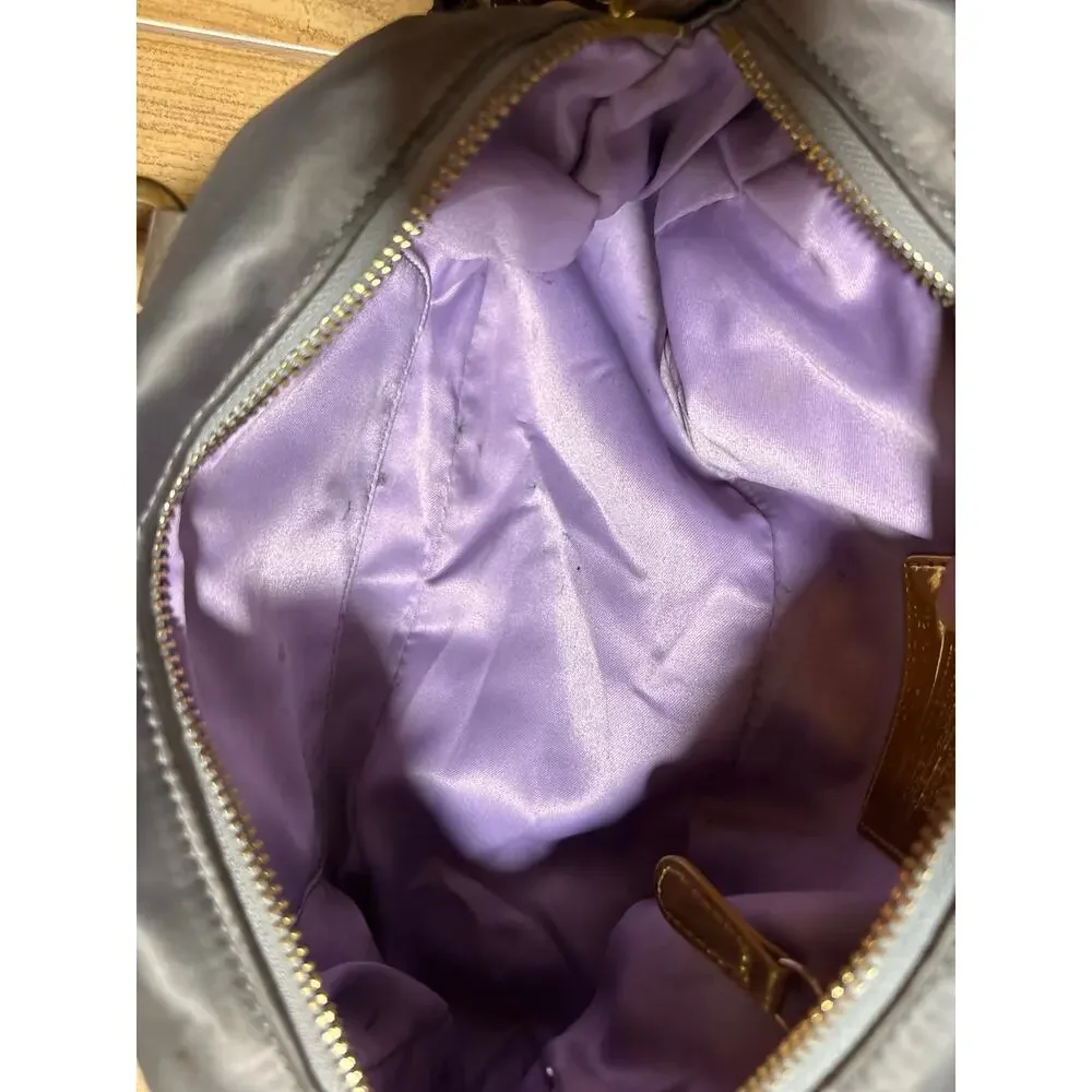 Vintage 2000s Coach Amanda Satchel Bag Mauve Top Handle Shoulder Bag - Picture 8 of 11